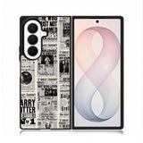 Harry Potter Daily Prophet Samsung Galaxy Z Fold 8 Ultra Case DC0807