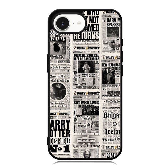 Harry Potter Daily Prophet iPhone 16e Case DC0807