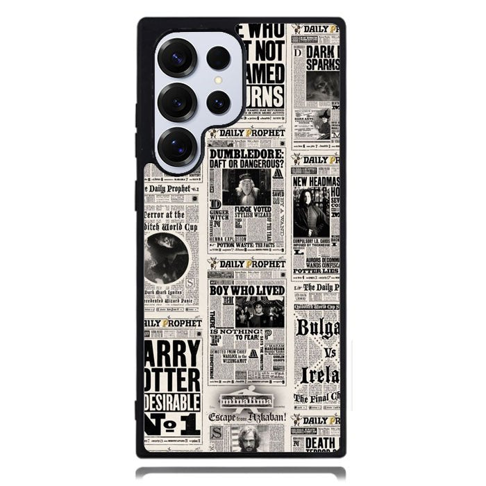 Harry Potter Daily Prophet Samsung Galaxy S24 Ultra Case DC0807