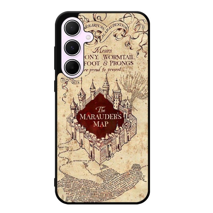 Harry Potter Marauders Map Samsung Galaxy A35 5G Case DC0815