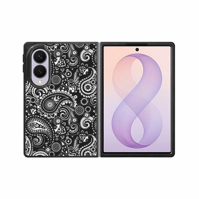 Paisley Pattern Samsung Galaxy Z Fold 8 Case DC1378