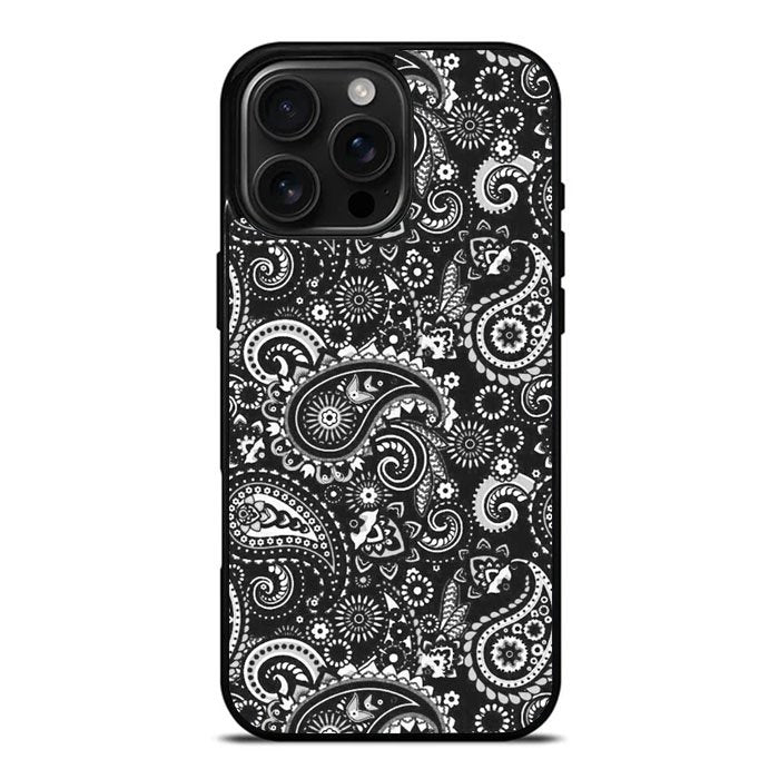 Paisley Pattern iPhone 16 Pro Case DC1378