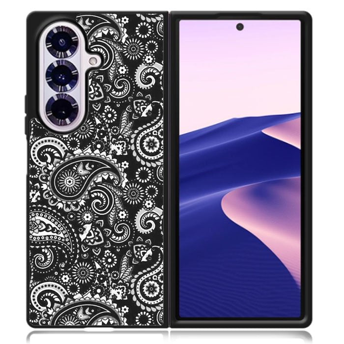 Paisley Pattern Samsung Galaxy Z Fold 7 Case DC1378