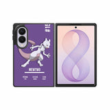 Pokemon Mewtwo Samsung Galaxy Z Fold 8 Case DC1486