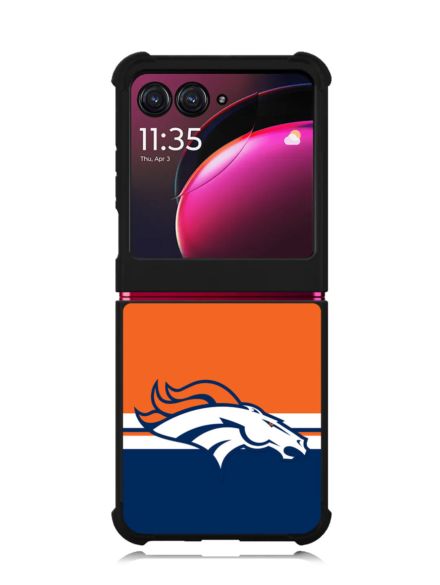 Denver Broncos 1st Motorola Moto Razr Plus 2023 , Moto Razr+ 2023 Case