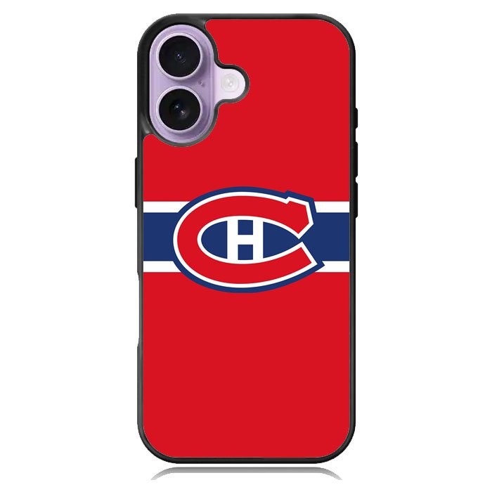 Montreal Canadiens iPhone 16 Case DC1203