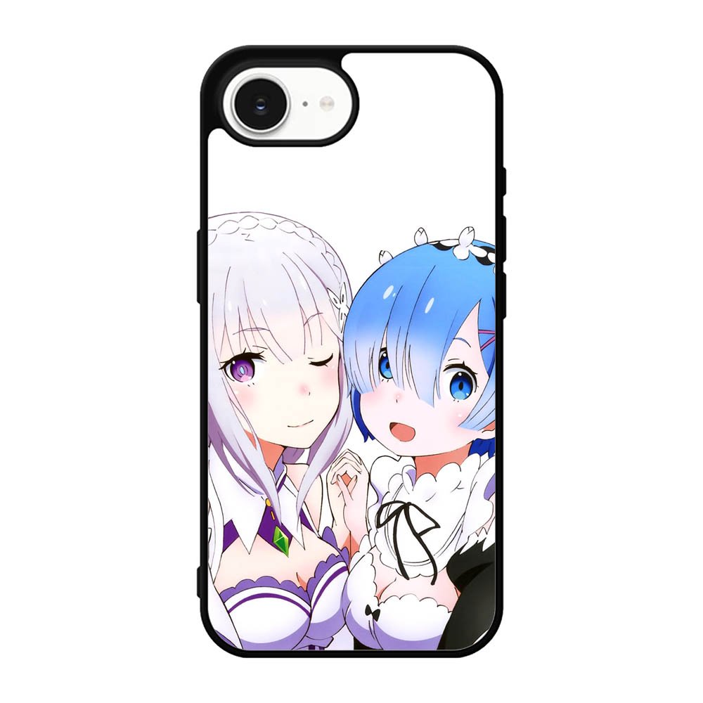 Emilia Rem Re Zero Anime iPhone 17e Case DC0603
