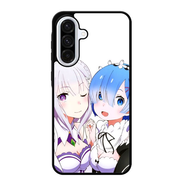 Emilia Rem Re Zero Anime Samsung Galaxy A36 Case DC0603