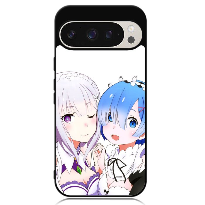 Emilia Rem Re Zero Anime Google Pixel 9 Pro XL Case DC0603