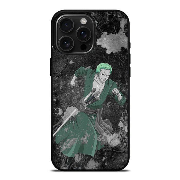 Zoro One Piece iPhone 16 Pro Max Case DC2004
