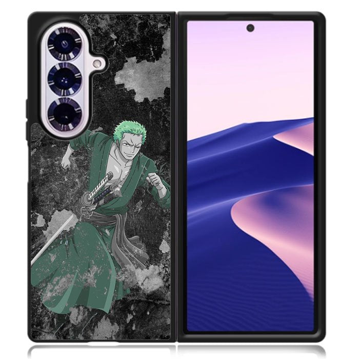 Zoro One Piece Samsung Galaxy Z Fold 7 Case DC2004