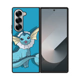 Pokemon Vaporeon Samsung Galaxy Z Fold 7 5G Case