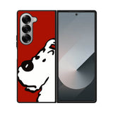 Snowy Adventure Of Tintin Samsung Galaxy Z Fold 7 5G Case