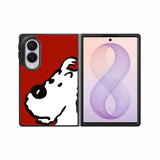Snowy Adventure Of Tintin Samsung Galaxy Z Fold 8 Case