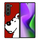 Snowy Adventure Of Tintin Samsung Galaxy Z Fold 6 Case