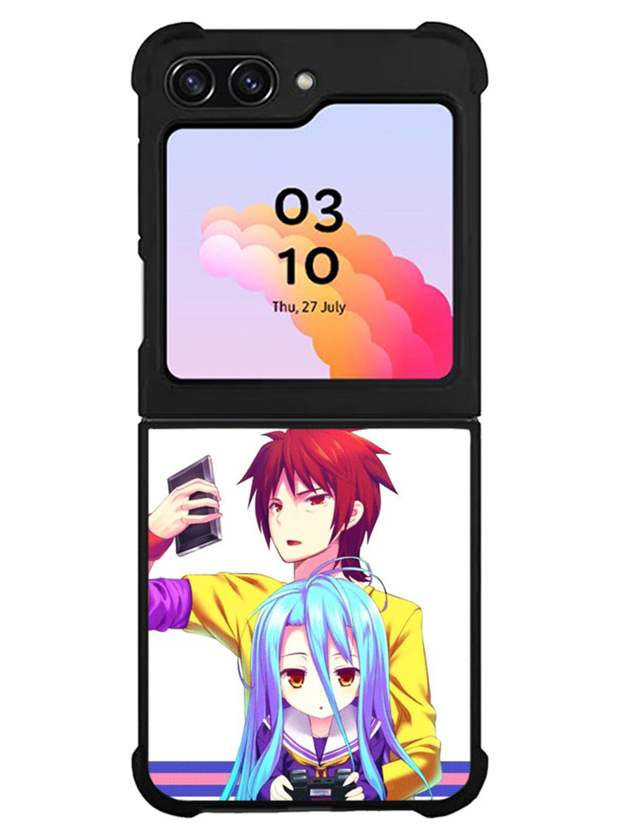 No Game No Life Anime 2nd Samsung Galaxy Z Flip 5 5G 2023 Case