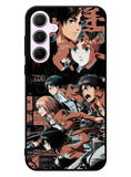 Eren Mikasa Attack On Titan Samsung Galaxy A35 5G Case