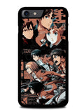 Eren Mikasa Attack On Titan iPhone SE 3rd Generation 2022 Case BLN7745