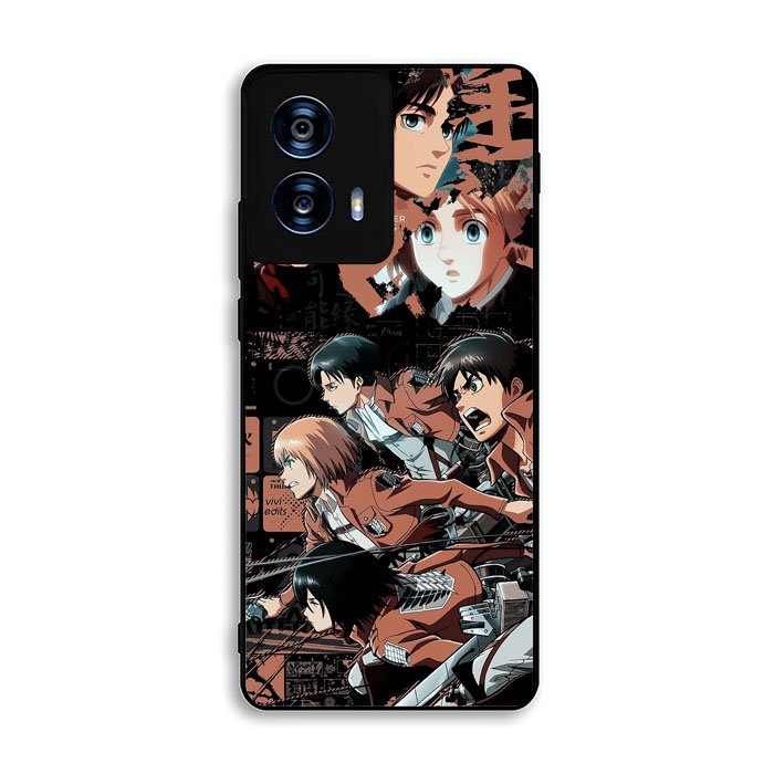 Eren Mikasa Attack On Titan Motorola Moto G Power 5G 2024 Case DC7849
