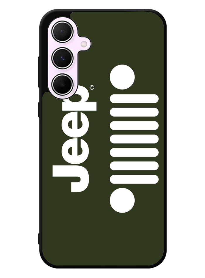 Jeep Green Army Samsung Galaxy A55 5G Case