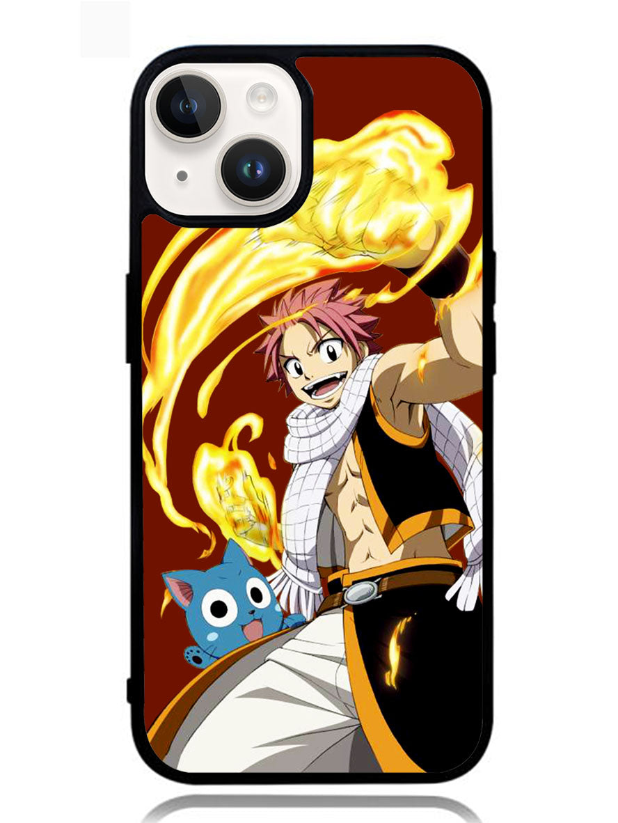 Natsu Fairy Tail Anime iPhone 14 Plus Case BLN10085