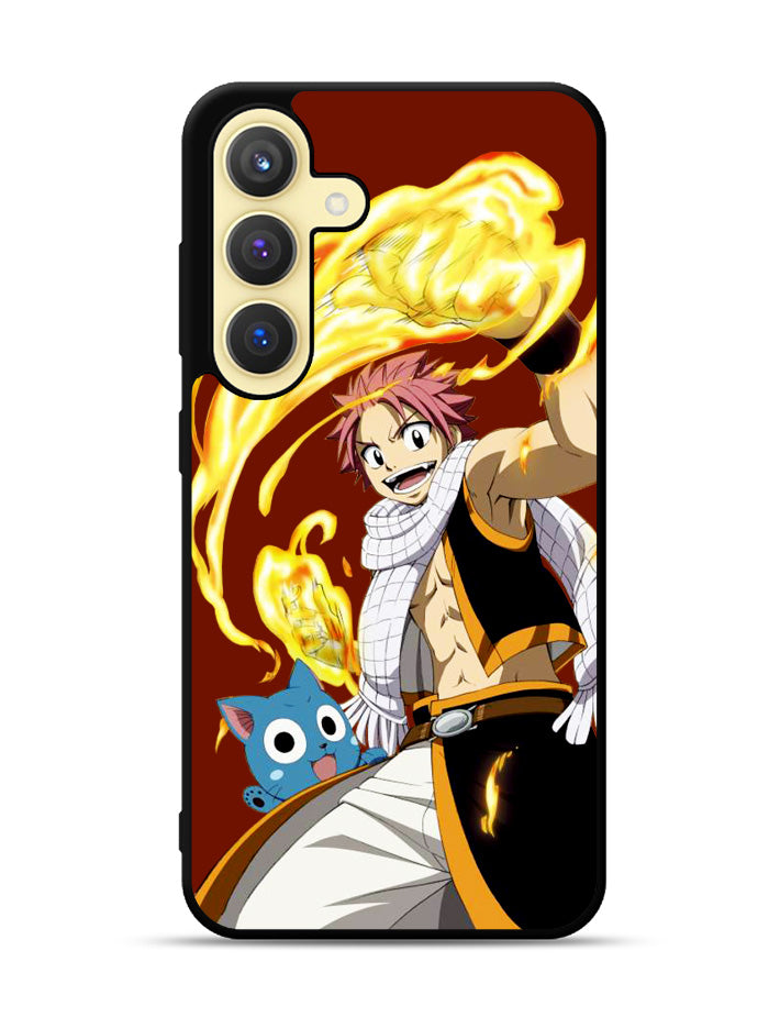 Natsu Fairy Tail Anime Samsung Galaxy S25 Plus 5G , Samsung Galaxy S25+ 5G Case