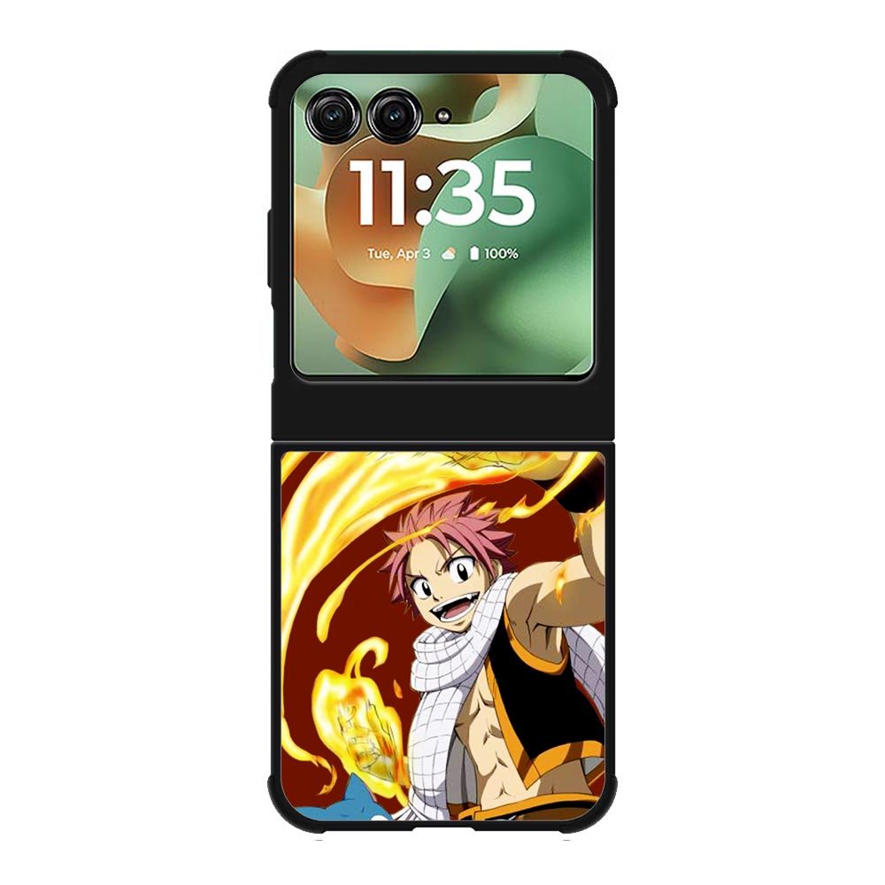 Natsu Fairy Tail Anime Motorola Moto RAZR 2025 Case