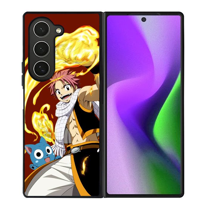 Natsu Fairy Tail Anime Samsung Galaxy Z Fold 6 Case