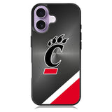 Cincinnati Bearcats iPhone 16 Case DC0346