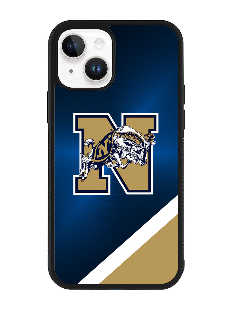 The Navy Midshipmen iPhone 15 Plus Case BLN10162