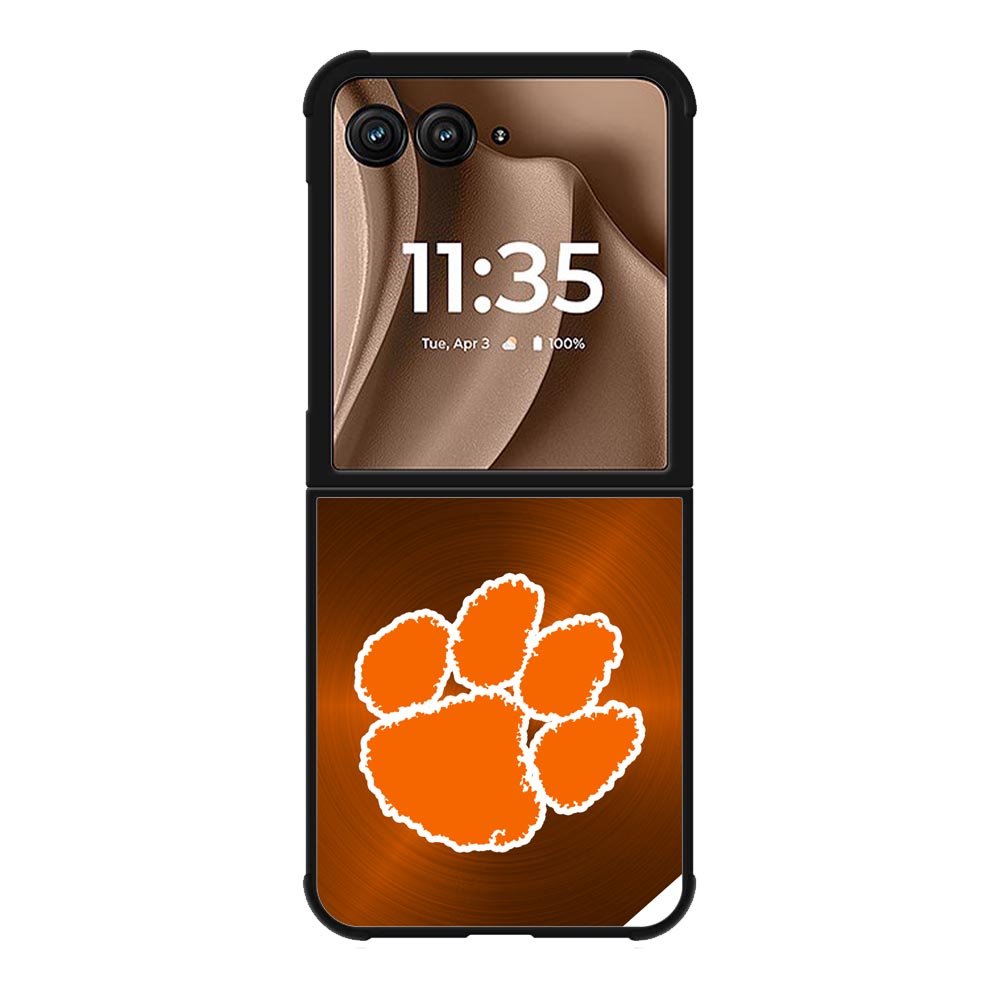Clemson Tigers 1st Motorola Moto RAZR Plus 2025 Case