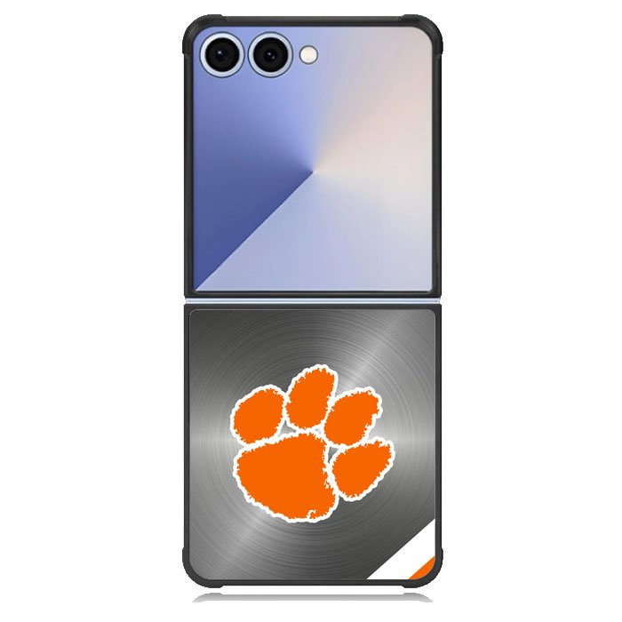 Clemson Tigers Samsung Galaxy Z Flip 7 Case DC0365