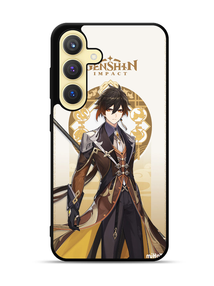 Zhongli Genshin Impact Samsung Galaxy S24 Plus 5G , Samsung Galaxy S24+ 5G Case