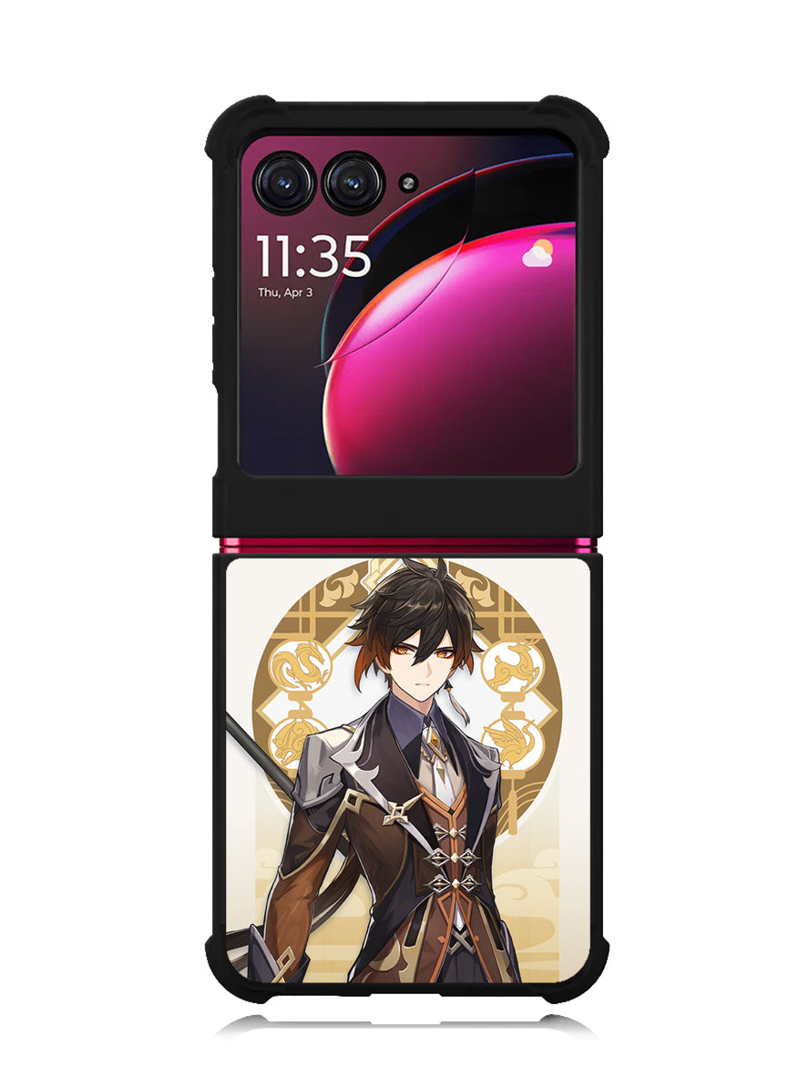 Zhongli Genshin Impact Motorola Moto Razr Plus 2023 , Moto Razr+ 2023 Case