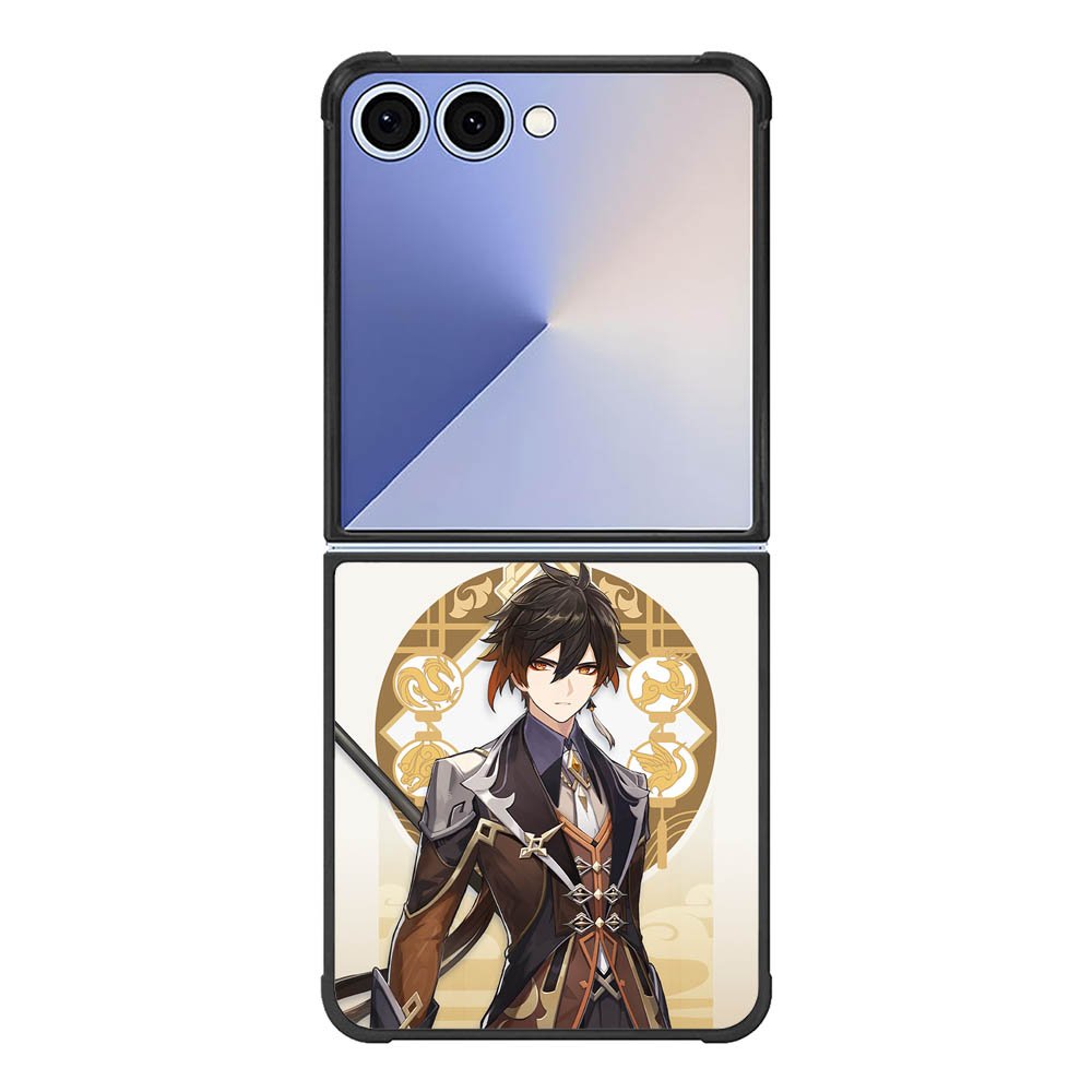 Zhongli Genshin Impact Samsung Galaxy Z Flip 7 5G Case