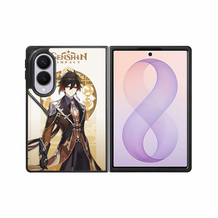 Zhongli Genshin Impact Samsung Galaxy Z Fold 8 Case