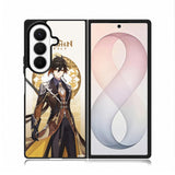 Zhongli Genshin Impact Samsung Galaxy Z Fold 8 Ultra Case