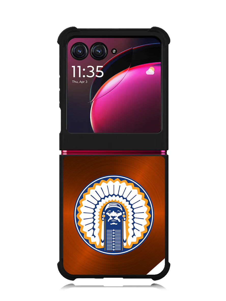 Illinois Fighting Illini 1st Motorola Moto Razr Plus 2023 , Moto Razr+ 2023 Case