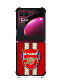 Arsenal The Gunners Motorola Moto Razr Plus 2023 , Moto Razr+ 2023 Case