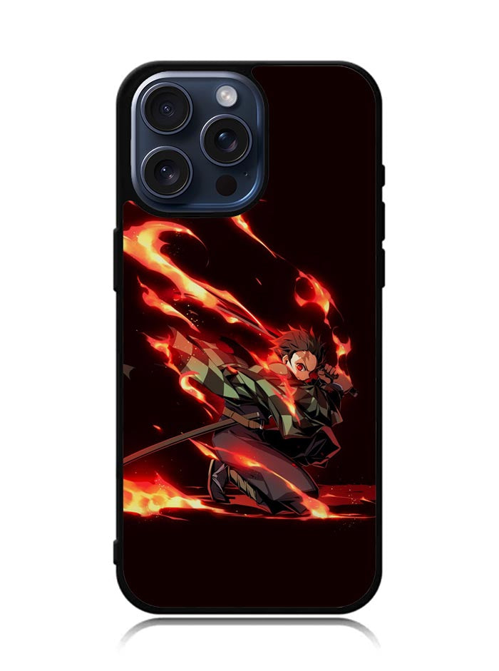Tanjiro Demon Slayer Aniem iPhone 15 Pro Case BLN10149