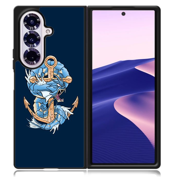 Pokemon Gyarados Anchor Samsung Galaxy Z Fold 7 Case DC1482