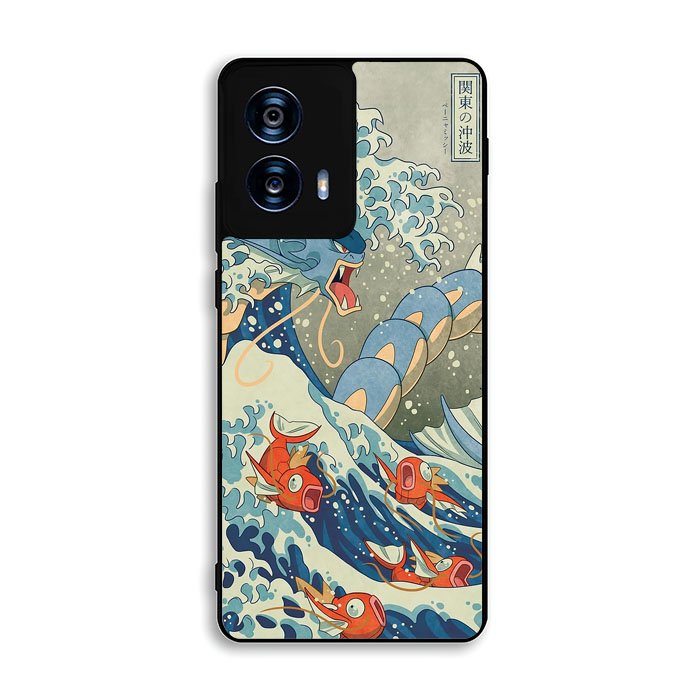 Pokemon Gyarados Kanagawa Motorola Moto G Power 5G 2024 Case DC1257
