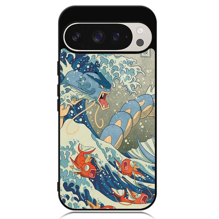 Pokemon Gyarados Kanagawa Google Pixel 9 | Google Pixel 9 Pro Case DC1483