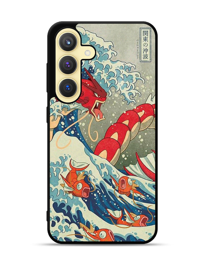 Pokemon Shiny Gyarados Samsung Galaxy S24 Plus 5G , Samsung Galaxy S24+ 5G Case