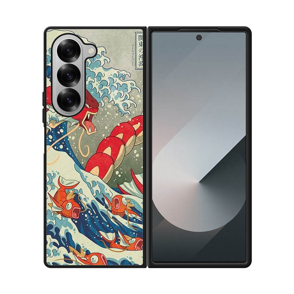 Pokemon Shiny Gyarados Samsung Galaxy Z Fold 7 5G Case