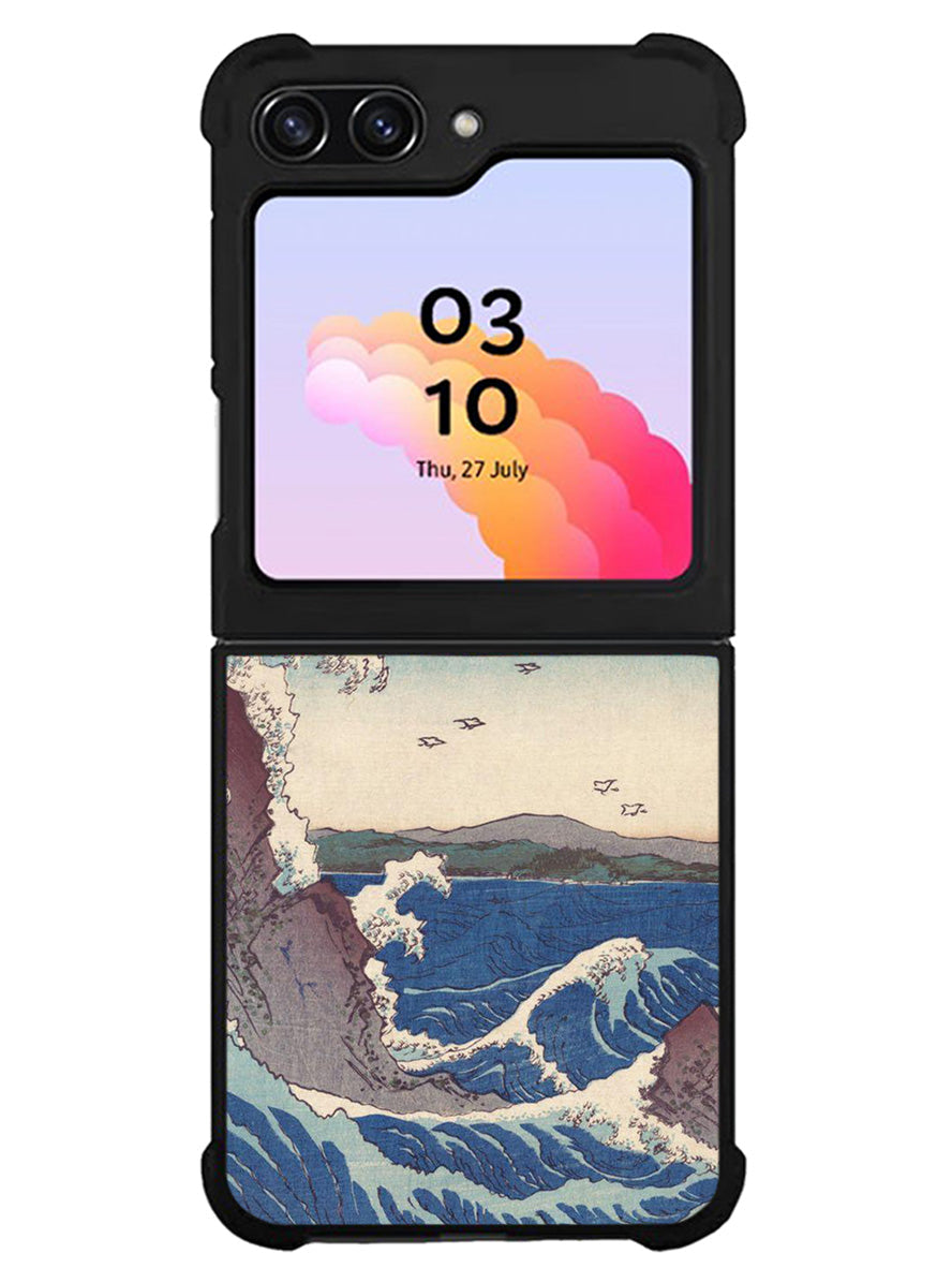 Japan Wave Art Samsung Galaxy Z Flip 5 5G 2023 Case