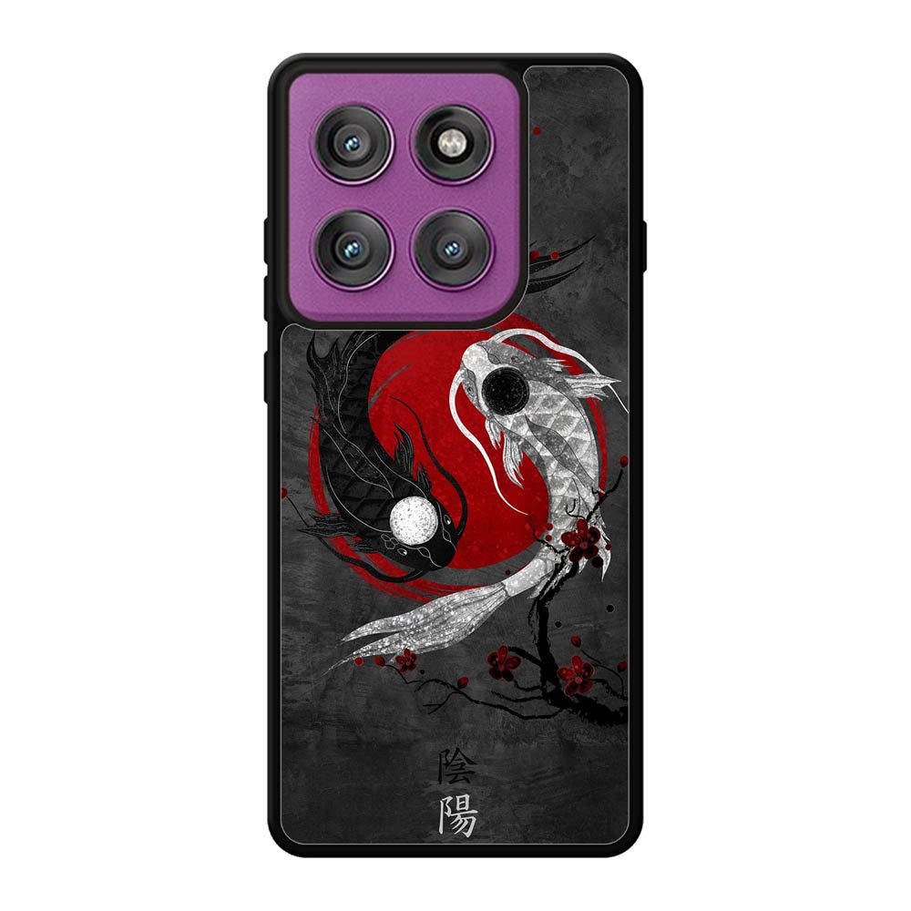 Koi Yin Yang Japan Motorola Moto Edge 60 Pro Case
