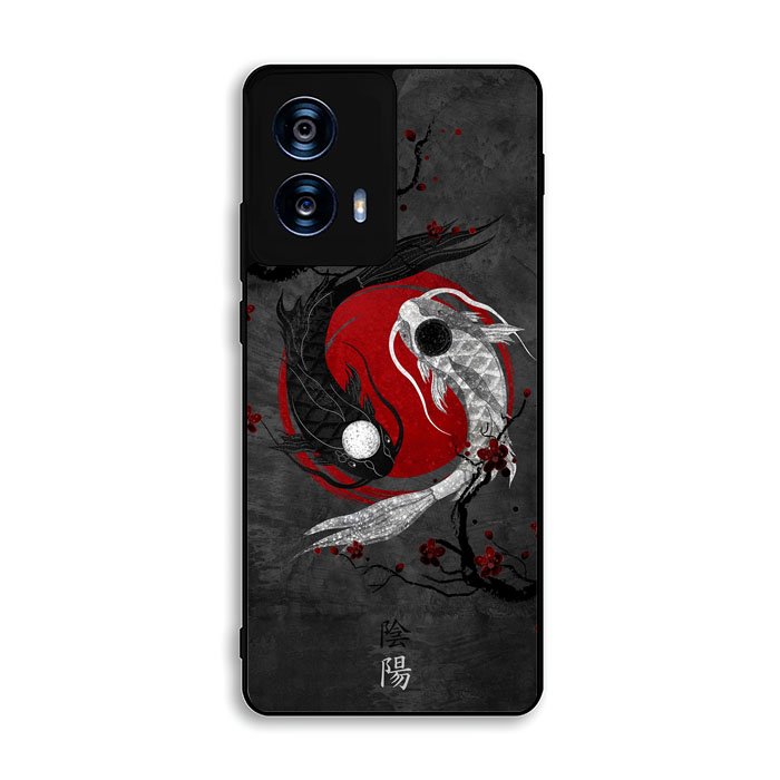 Koi Yin Yang Japan Motorola Moto G Power 5G 2024 Case DC1106