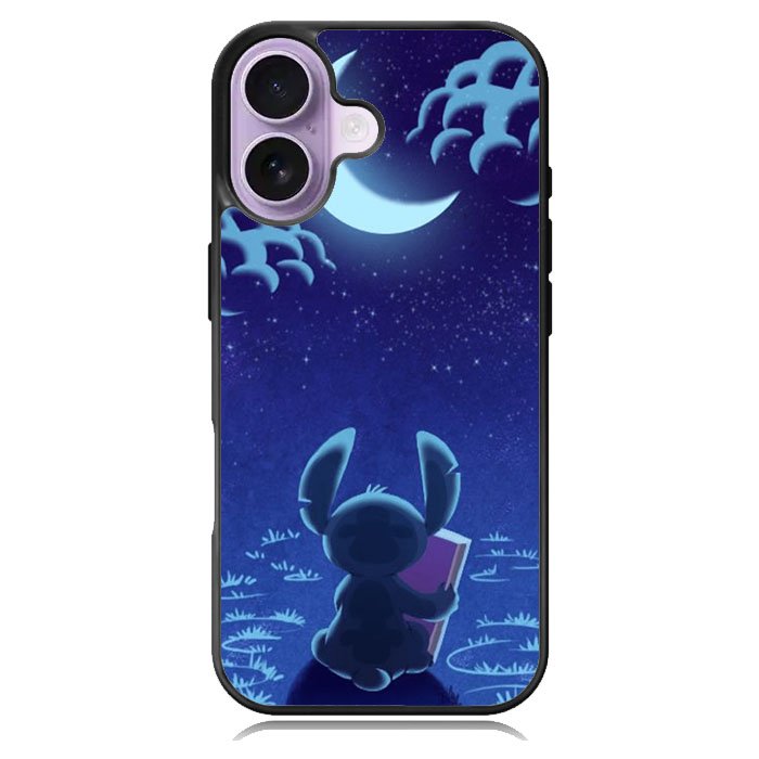 Disney Stitch Cartoon iPhone 16 Case DC0526