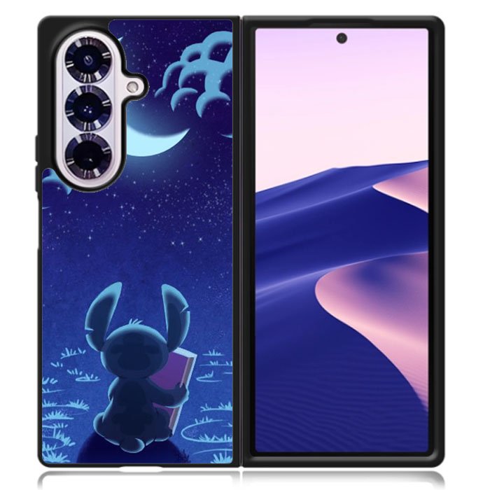 Disney Stitch Cartoon Samsung Galaxy Z Fold 7 Case DC0526